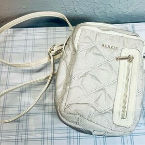 Elegant White Quilted Crossbody Bag